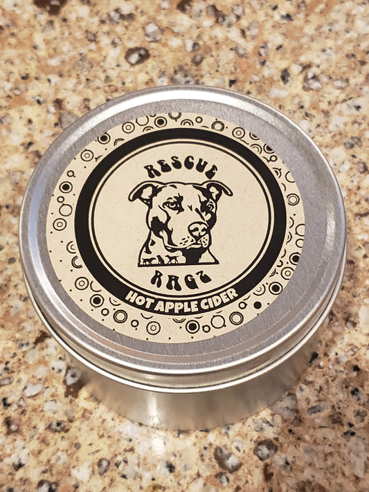 RESCUE RAGZ HOT APPLE CIDER SOY CANDLE